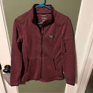 L.L. Bean small Tall Women's Burgundy Jacket